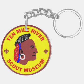 Ten Mile River Scout Museum Logo Acrylic Keychain