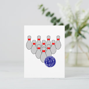 Ten Pin Bowling Invitations