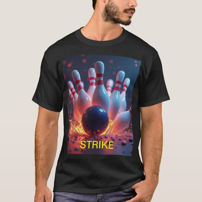 TEN PIN STRIKE T-Shirt (Front)