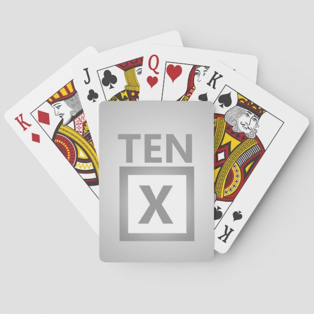 Ten Playing Cards (Back)
