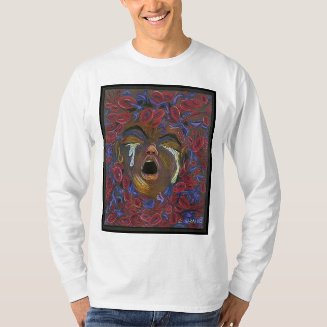 Ten Redefined - Sickle Cell Art T-Shirt (Front)