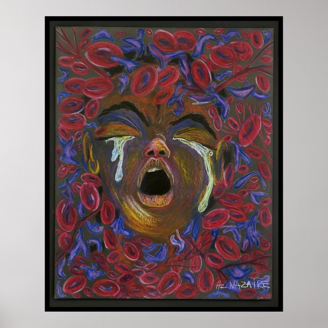 Ten Redefined - Sickle Cell Pain Awareness Print (Front)