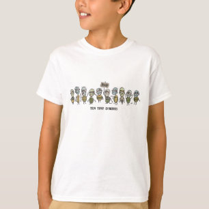 Ten Tiny Zombies Kids American Apparel T-Shirt