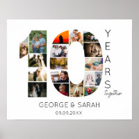 ten Years Together Wedding Anniversary 18 Photo