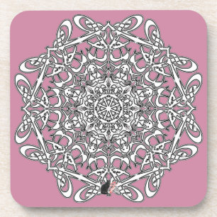 Tenacious Octa Glyph Dawn Coaster