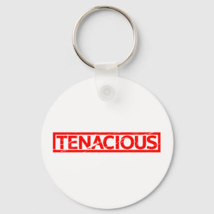 Tenacious Stamp Key Ring