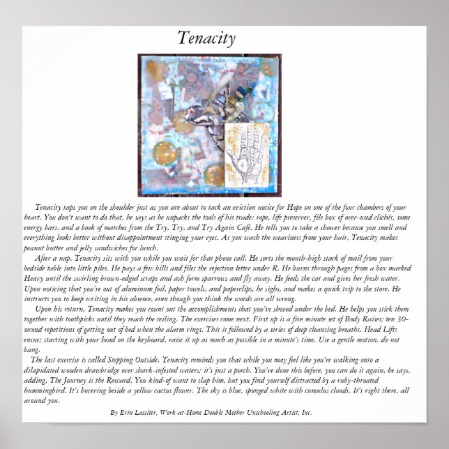 Tenacity Poster (Front)