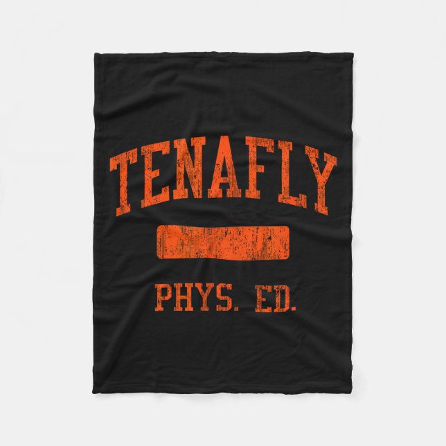 Tenafly High School Hs Tenafly Nj Phys Ed  Fleece Blanket (Front)