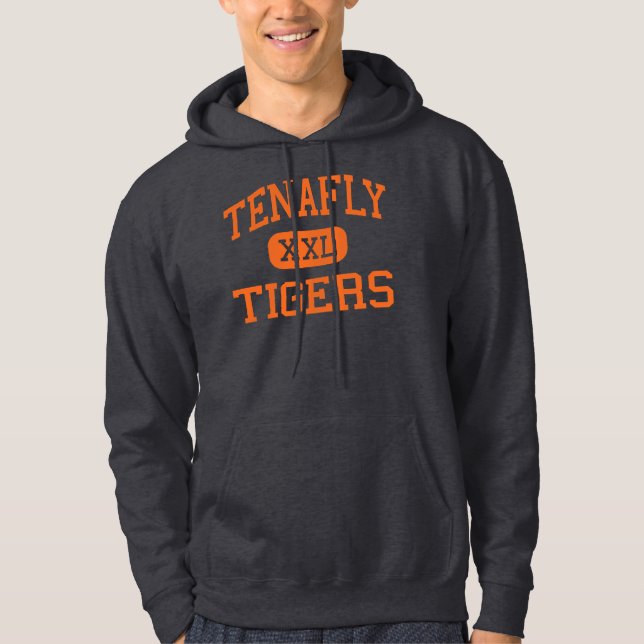 Tenafly - Tigers - High - Tenafly New Jersey Hoodie (Front)