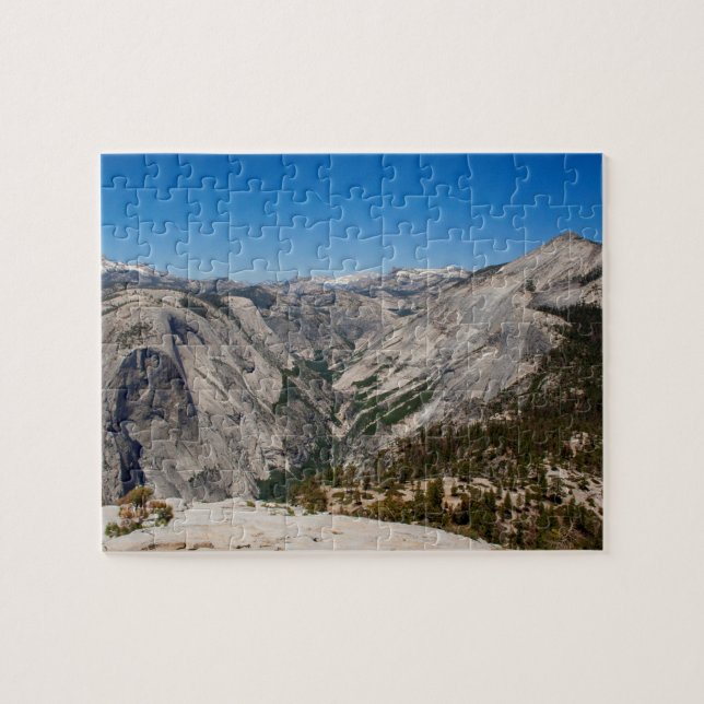 Tenaya Canyon from Half Dome Jigsaw Puzzle (Horizontal)
