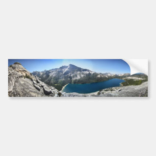 Tenaya Lake from Polly Dome - Yosemite Bumper Sticker