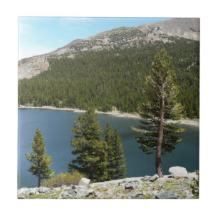 Tenaya Lake in Yosemite National Park Ceramic Tile