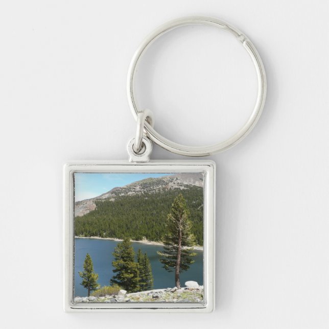 Tenaya Lake in Yosemite National Park Key Ring (Front)