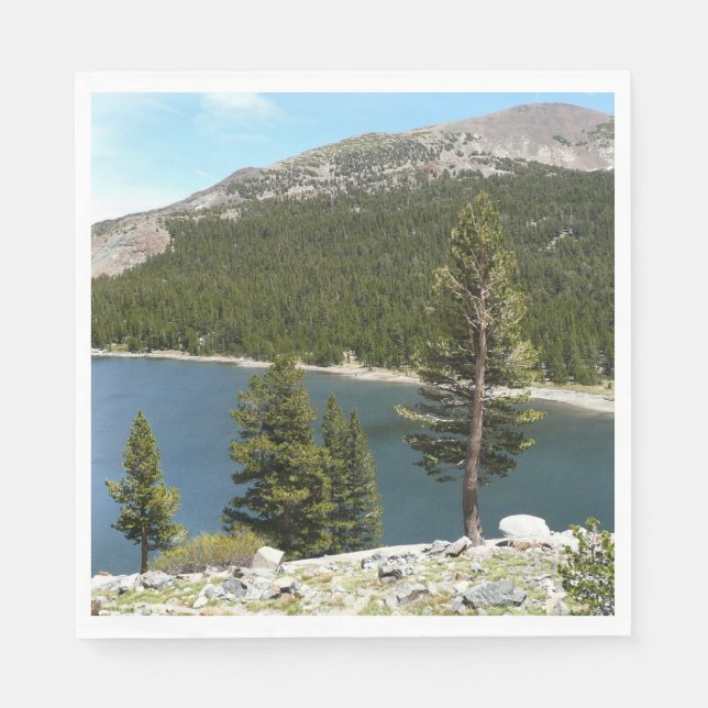 Tenaya Lake in Yosemite National Park Napkin (Front)