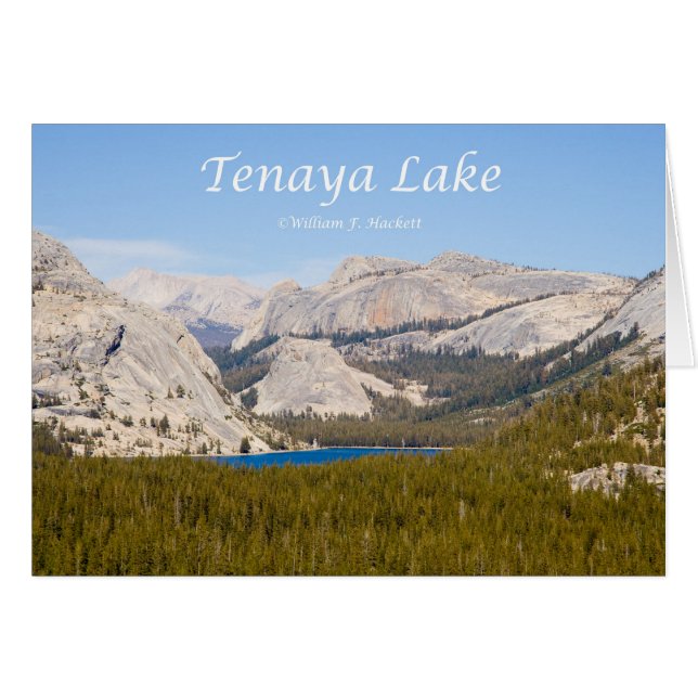 Tenaya Lake Yosemite California Products (Front Horizontal)