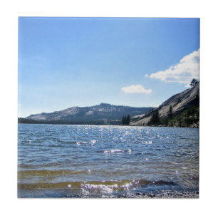 Tenaya Lake, Yosemite National Park, CA Ceramic Tile