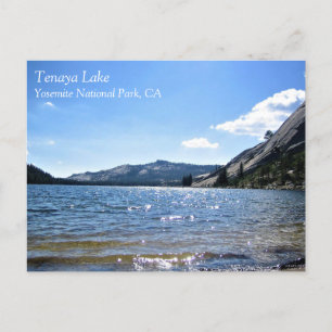 Tenaya Lake, Yosemite National Park, CA Postcard