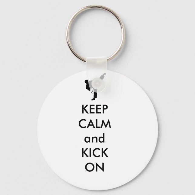 Tenblocks taekwondo KCA keychain (Front)