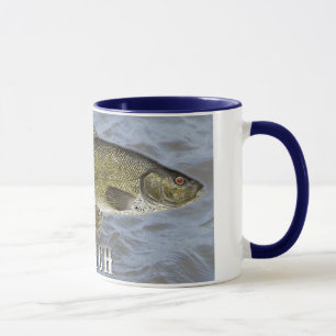 Tench Freshwater Fish, With Water Background Image Mug