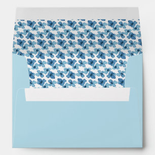 Tender Collection Spun Sugar and Skydiver Blue Envelope