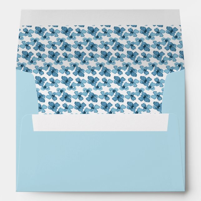 Tender Collection Spun Sugar Blue  Envelope (Back (Bottom))