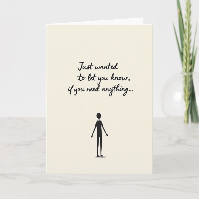 Tender Fathers Day Figure Card (Front)