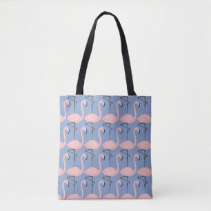 Tender Flamingo Pattern Tote Bag