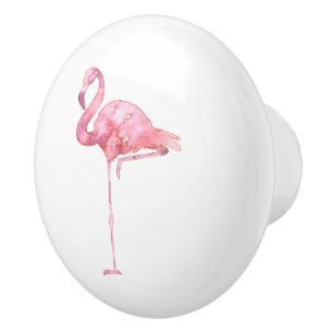Tender Flamingo Series Design 1 Ceramic Knob