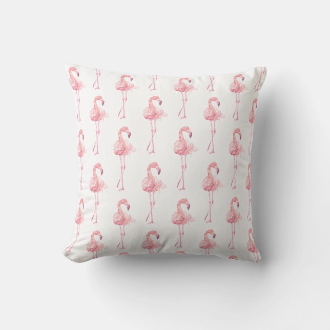 Tender Flamingo Series Design 2 Cushion (Front)