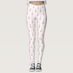 Tender Flamingo Series Design 2 Leggings