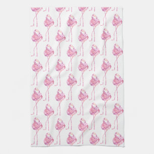 Tender Flamingo Series Design 3 Kitchen Towel