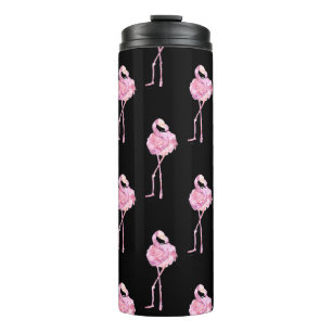 Tender Flamingo Series Design 3 Thermal Tumbler
