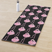 Tender Flamingo Series Design 3 Yoga Mat