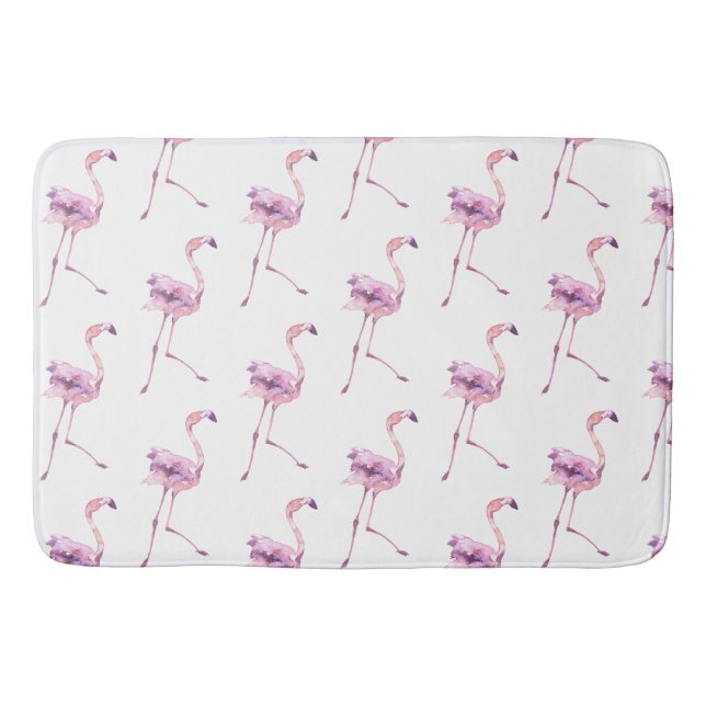 Tender Flamingo Series Design 5 Bath Mat (Front)