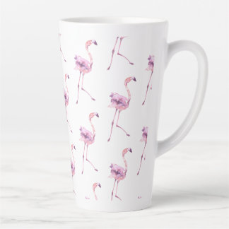 Tender Flamingo Series Design 5  Latte Mug