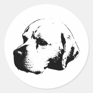 Tender Gaze Classic Round Sticker