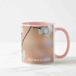 Tender Japanese Apricot Blossoms Mug