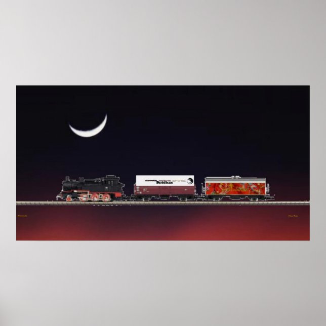 Tender Locomotive Poster (Front)