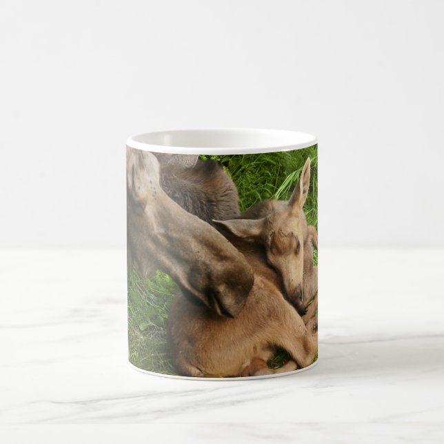 Tender Mother Moose Coffee Mug (Center)