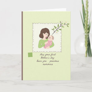 Tender Motherhood Illustration Card