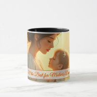 Tender Motherly Love in Blooming Light