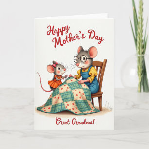 Tender Mothers Day Family Card