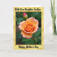 Tender Peach Blossom Mother Card