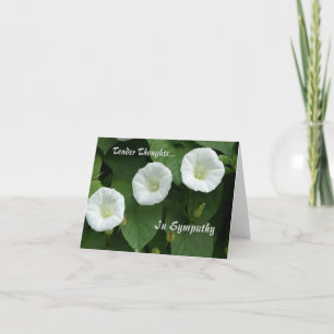 Tender Thoughts Condolence Card