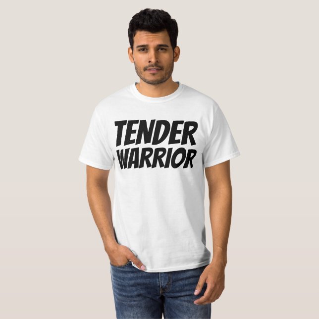TENDER WARRIOR Men's T-shirts (Front Full)