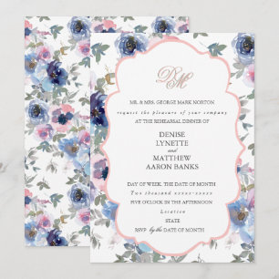 Tender Wedding Set Gossamer Pink Invitation