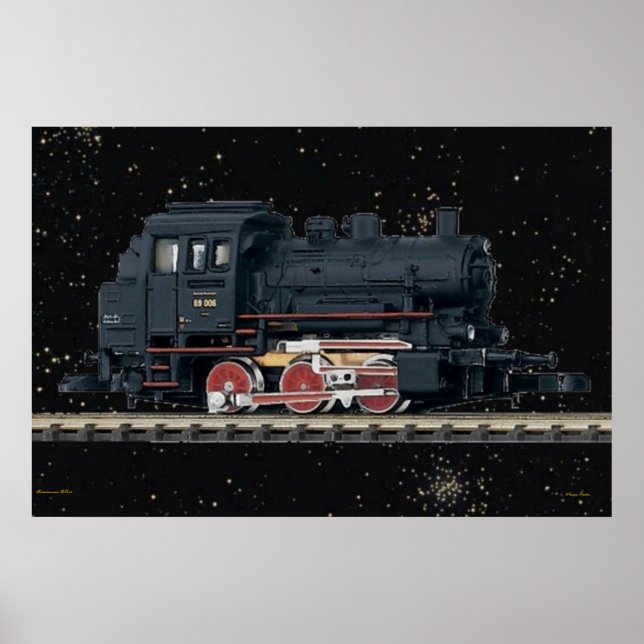Tenderlokomotive BR89 Poster (Front)