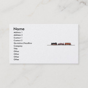 Tenderlokomotive Profile Card