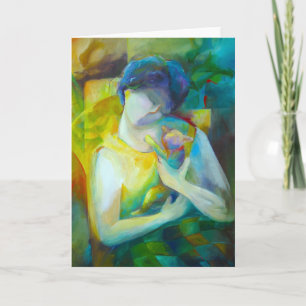 Tenderness - Fine Art Greeting Card
