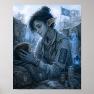 Tenderness / Healer / Refugee Camp Poster